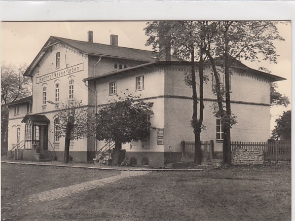 Wasserleben im Harz Bahnhof mit Sonderzug Sonderstempel