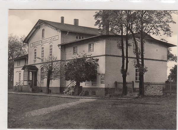 Wasserleben im Harz Bahnhof mit Sonderzug Sonderstempel