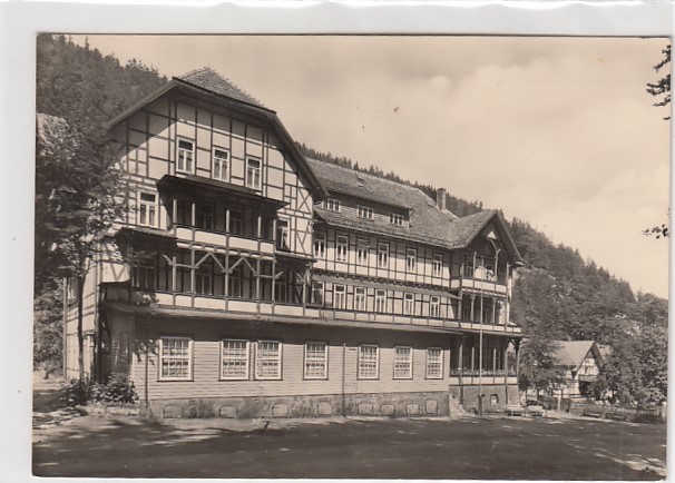 Ilsenburg im Harz Kurheim 1968
