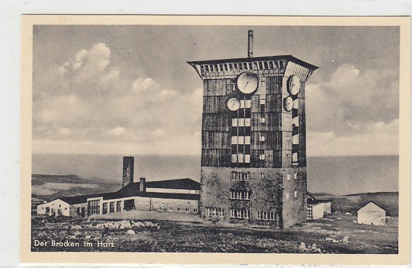 Brocken im Harz 1956 Brocken im Harz 1956