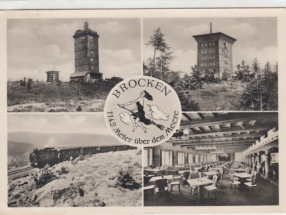 Brocken im Harz 1956 Brocken im Harz 1956