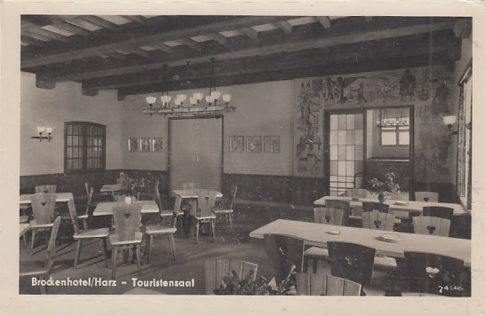 Brocken in Harz Hotel 1955 Brocken in Harz Hotel 1955