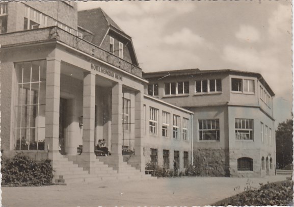 Schierke in Harz Hotel Heinrich Heine 1958
