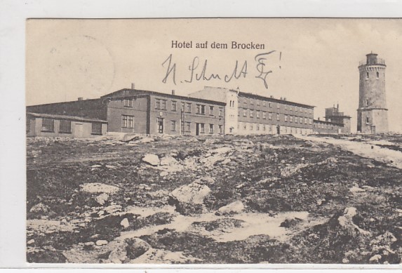 Brocken im Harz 1908 Brocken im Harz 1908