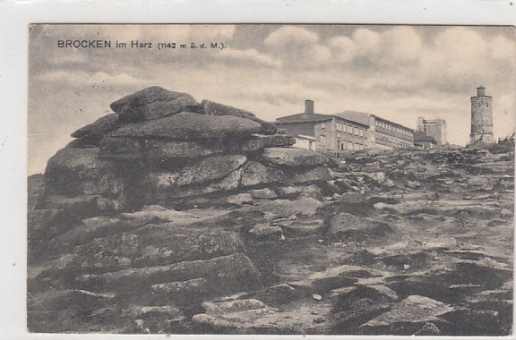 Brocken im Harz 1928 Brocken im Harz 1928