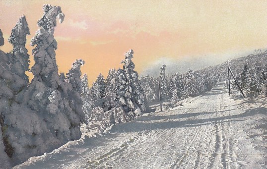 Brocken in Harz Winter ca 1910 Brocken in Harz Winter ca 1910