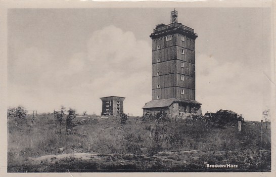 Brocken im Harz 1953 Brocken im Harz 1953