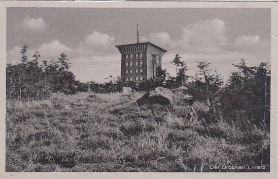 Brocken im Harz 1954 Brocken im Harz 1954