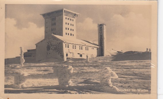 Brocken im Harz 1954 Brocken im Harz 1954