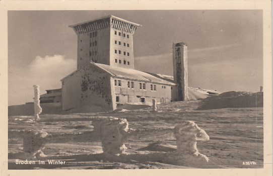 Brocken im Harz 1955 Brocken im Harz 1955