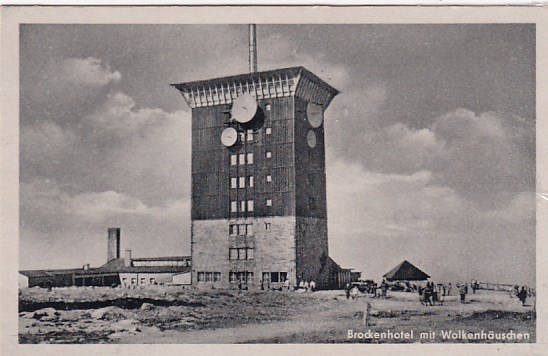 Brocken im Harz 1956 Brocken im Harz 1956