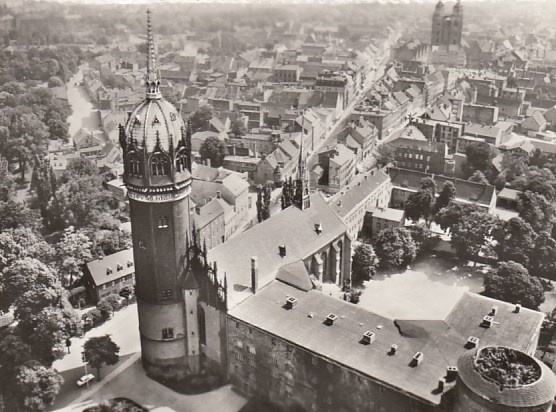 Lutherstadt Wittenberg Luftbild 1978