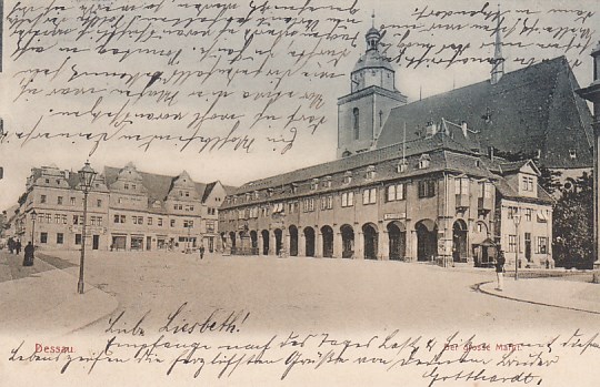 Dessau Markt 1905
