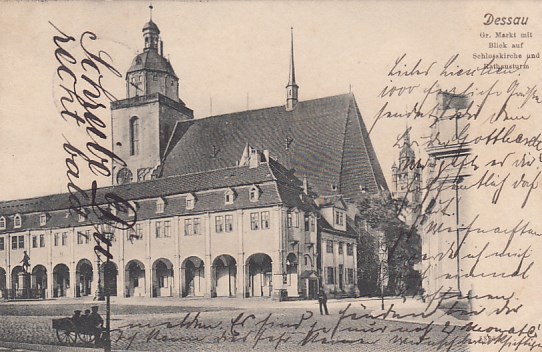 Dessau Markt 1904