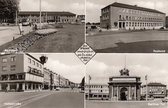 Wesel am Rhein ca 1960