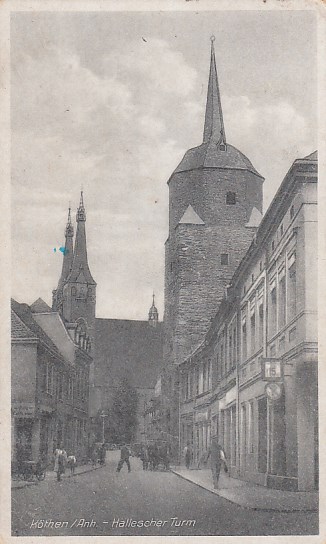 Cöthen Köthen in Sachsen-Anhalt ca 1950