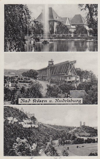 Bad Kösen in Sachsen-Anhalt 1953