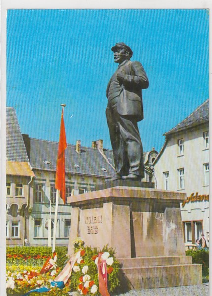 Lutherstadt Eisleben Lenindenkmal 1975