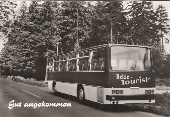 Autobus Busreisen Gut angekommen