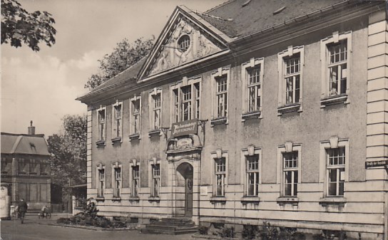 Bitterfeld in Sachsen-Anhalt Loberschule 1958