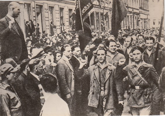 alte Ansichtskarten Bilder Berühmte Persönlichkeiten Politiker Ernst Thälmann Berlin Wedding