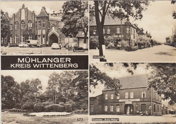 Zahna-Elster OT Mühlanger in Sachsen-Anhalt 1969