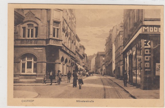Castrop-Rauxel Münsterstraße ca 1920 Castrop-Rauxel Münsterstraße ca 1920