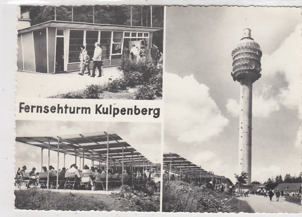 Fernsehturm auf dem Kulpenberg Kyffhäuser 1968