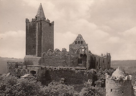 Bad Kösen in Sachsen-Anhalt OT Saaleck Rudelsburg 1972