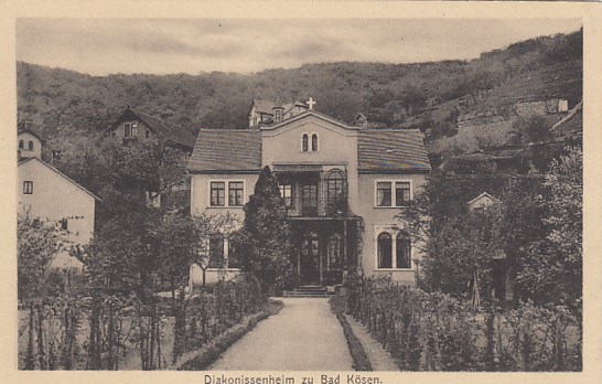 Bad Kösen in Sachsen-Anhalt Diakonissenheim ca 1925