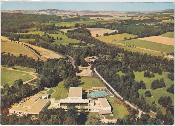 Bad Salzuflen Luftbild Bewegungszentrum 1970 Bad Salzuflen Luftbild Bewegungszentrum 1970