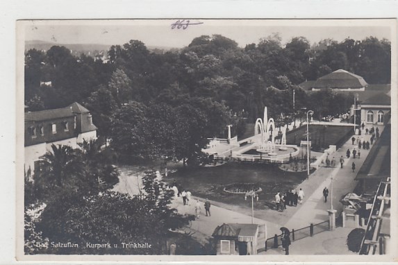 Bad Salzuflen Kurpark 1933 Bad Salzuflen Kurpark 1933