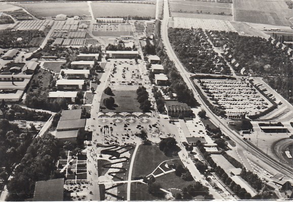 Erfurt Thüringen Gartenbauausstellung Luftbild