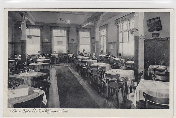 Köln am Rhein Müngersdorf Haus Eger 1939 Köln am Rhein Müngersdorf Haus Eger 1939