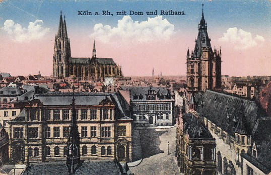 Köln am Rhein ca 1925 Köln am Rhein ca 1925