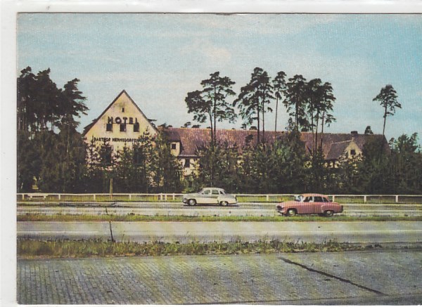 Autobahn Raststätte Hermsdorfer Kreuz Mitropa 1968