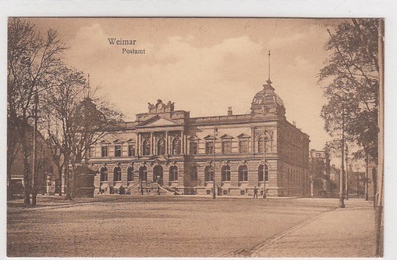 Weimar Postamt ca 1915