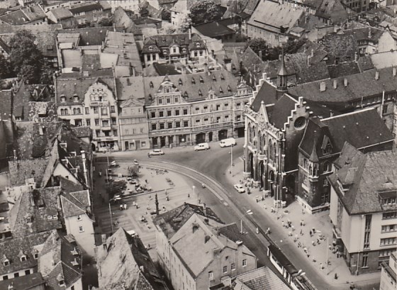 Erfurt Luftbild 1977