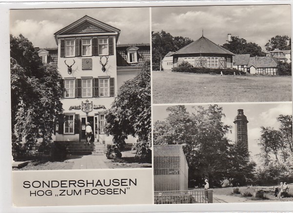 Sondershausen in Thüringen Jagdschloß Possen 1974