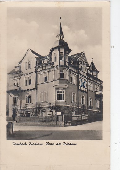 Tambach-Dietharz in Thüringen Haus des Friedens 1956