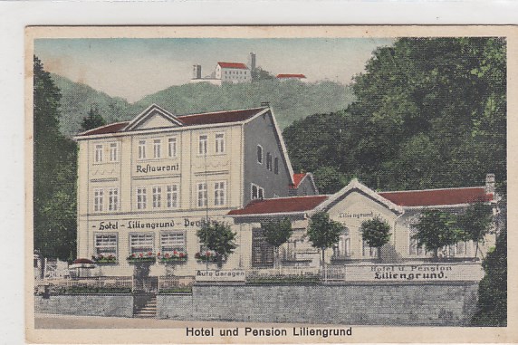 Eisenach Hotel Liliengrund ca 1910