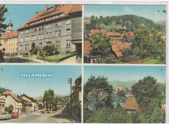Zella-Mehlis in Thüringen 1968