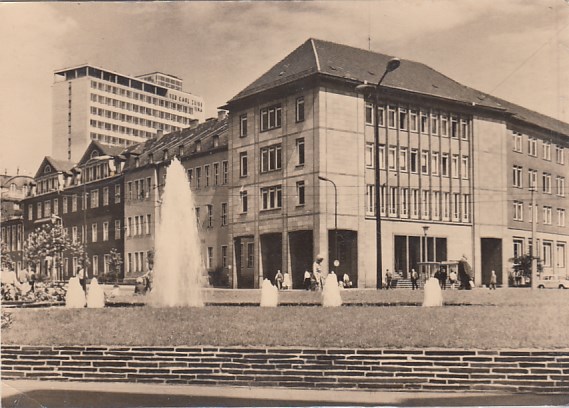 Ilmenau in Thüringen vom Holzmarkt 1966