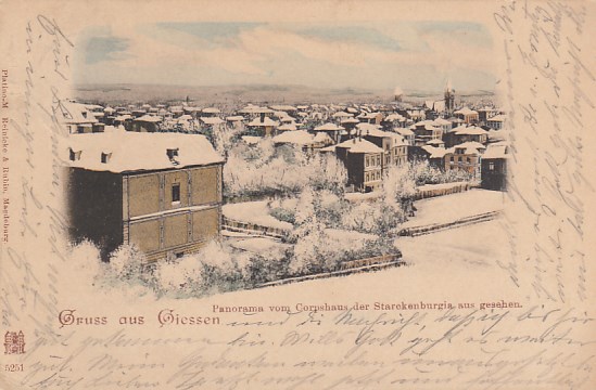 Giessen Winter AK 1902