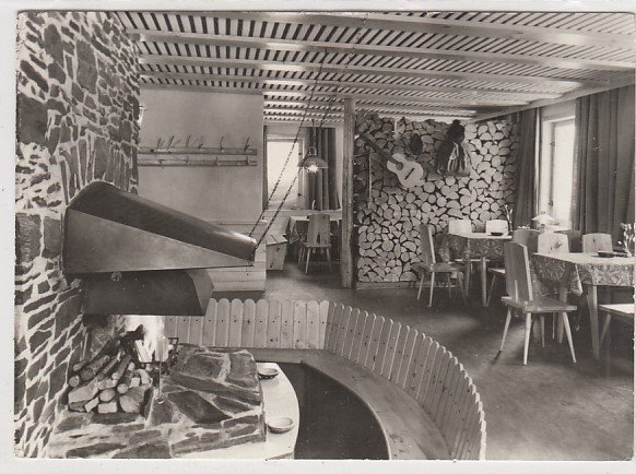 Neuhaus am Rennweg Rennsteigbaude 1977