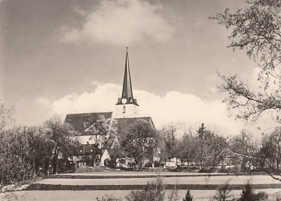 Schleiz Thüringen Kirche 1976