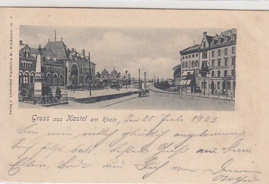 Kastel Mainz am Rhein 1903 Kastel Mainz am Rhein 1903