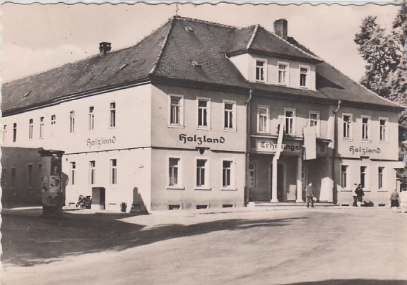 Bad Klosterlausnitz in Thüringen FDGB-Heim Holzland 1962