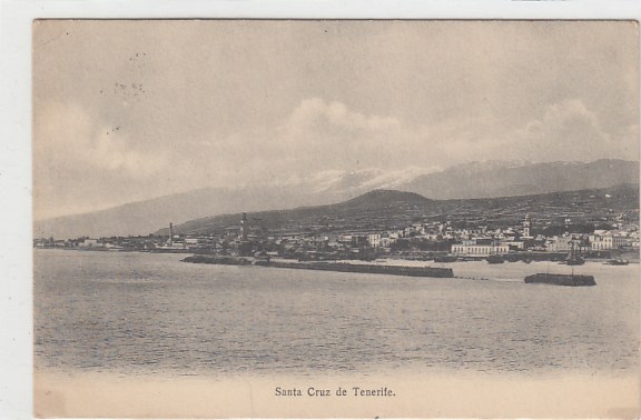 Santa Cruz de Tenerife Teneriffa Spanien 1914