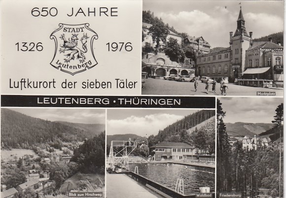 Leutenberg in Thüringen 1976 Leutenberg in Thüringen 1976